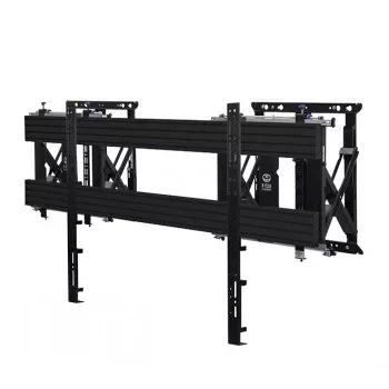 B-TECH AV BT9921/B Soft-Open Full Service nástenný držiak pre XXL displeje - čierny