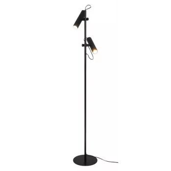 Stojacia lampa ICEL 2XGU10 čierna