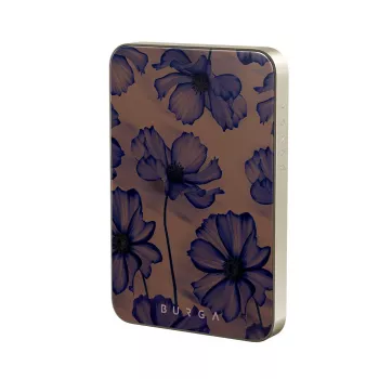 Burga magnetická 5000 mAh powerbanka Velvet Night Gold