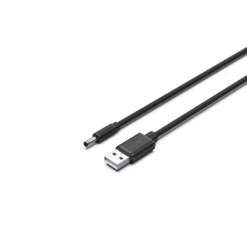 UNITEK USB na DC 3,5x1,35mm napájací kábel 5V 2A 1,5m čierny
