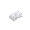 UNITEK 100 ks balenie Cat.6 Pass-Through RJ45 modulárnych konektorov (UTP, 23-26AWG, pozlátené kontakty)