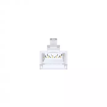 UNITEK 100 ks balenie Cat.6 Pass-Through RJ45 modulárnych konektorov (UTP, 23-26AWG, pozlátené kontakty)
