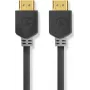 Nedis High Speed HDMI kábel s Ethernetom 5,00 m antracit 4K@60Hz ARC 18 Gbps