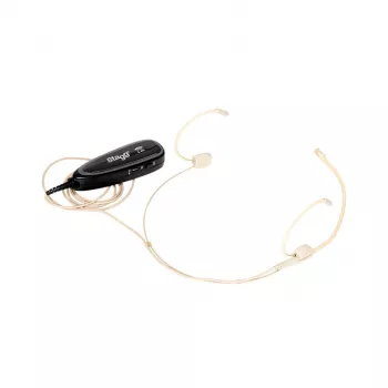 Stagg SUW 12H-BE UHF bezdrôtový headset systém s bodypack vysielačom, 12 kanálov, 863-865 MHz