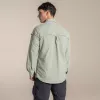 Craghoppers NosiLife Adventure LS Shirt III - pánska cestovná košeľa, Bay Leaf, Medium