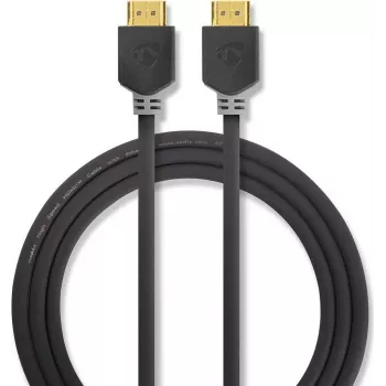 Nedis High Speed HDMI kábel s Ethernetom - 4K@60Hz, ARC, 18 Gbps, 1,00 m, antracitový