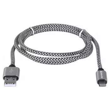 Defender USB-A na Lightning kábel 1,0m 2,1A biela