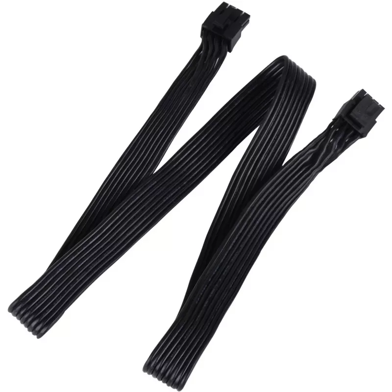 SilverStone Technology SST-PP05-MBEPS EPS 8-Pin predlžovací kábel - modrá/čierna, 300mm