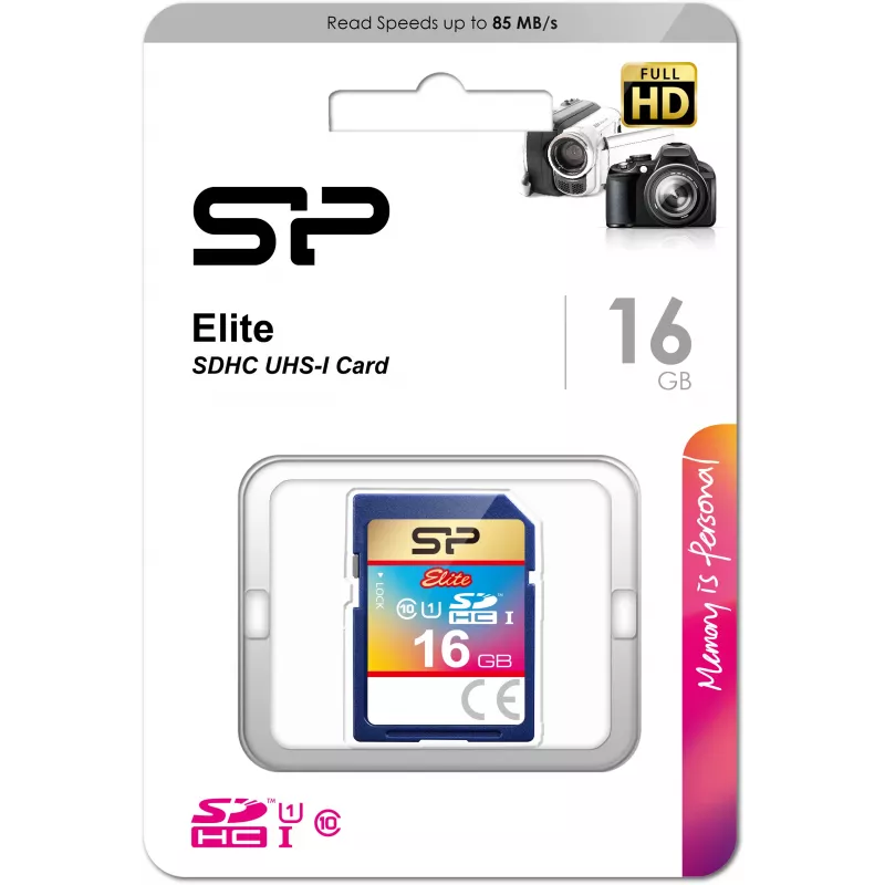 Silicon Power Elite 16GB SDHC Class 10 U1 pamäťová karta