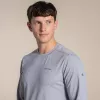 Craghoppers NosiLife Abel košeľa s dlhým rukávom - Soft Grey Marl, veľkosť L