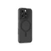 AMAZINGTHING Titan Pro Mag Case silikónové puzdro s magnetickým krúžkom pre iPhone 16 Pro Max - čierna