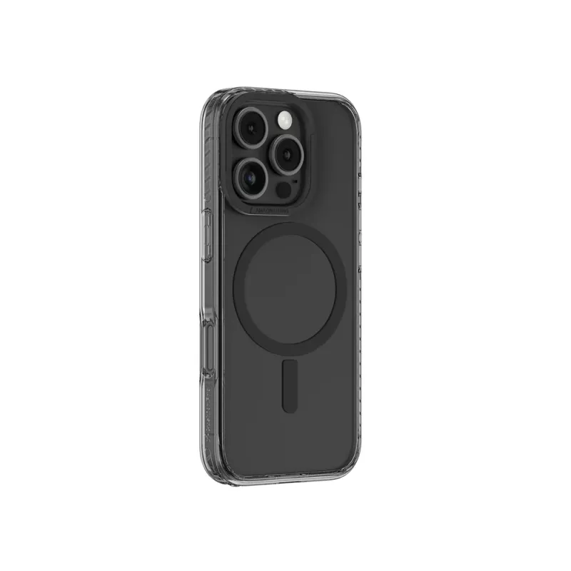 AMAZINGTHING Titan Pro Mag Case silikónové puzdro s magnetickým krúžkom pre iPhone 16 Pro Max - čierna