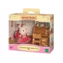 Sylvanian Families Chocolate Rabbit Sister sada na písací stôl