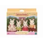 Sylvanian Families rodina čokoládových zajacov - 4 zberateľské figúrky