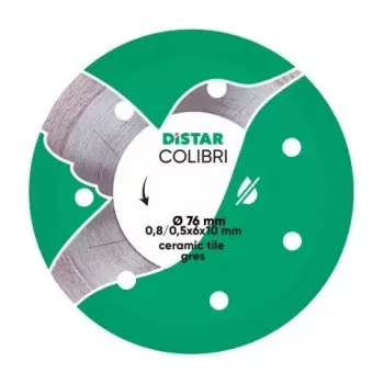 DISTAR COLIBRI diamantový rezací kotúč 75 x 0,8 x 6 x 10H
