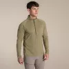 Craghoppers NosiLife SolarShield+ top s polovičným zipsom - Cardamon, L
