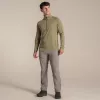 Craghoppers NosiLife SolarShield+ top s polovičným zipsom - Cardamon, L