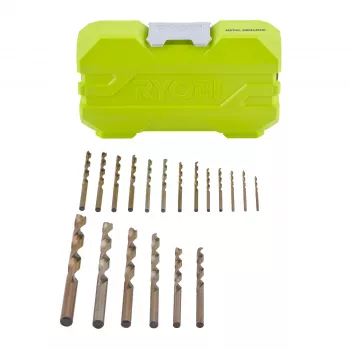 Ryobi HSS vrtáky do kovu - 19-dielne