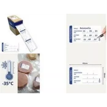 Avery mraziace etikety, 65 x 35 mm, biela, zaoblené rohy, permanentne lepiace, popisovateľné, 450 etikiet (ETICOLD.DE)