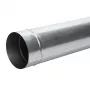 Kachľová rúra s priemerom 160 mm, 1 m, čierna oceľ, jednovrstvová, vysokoteplotná