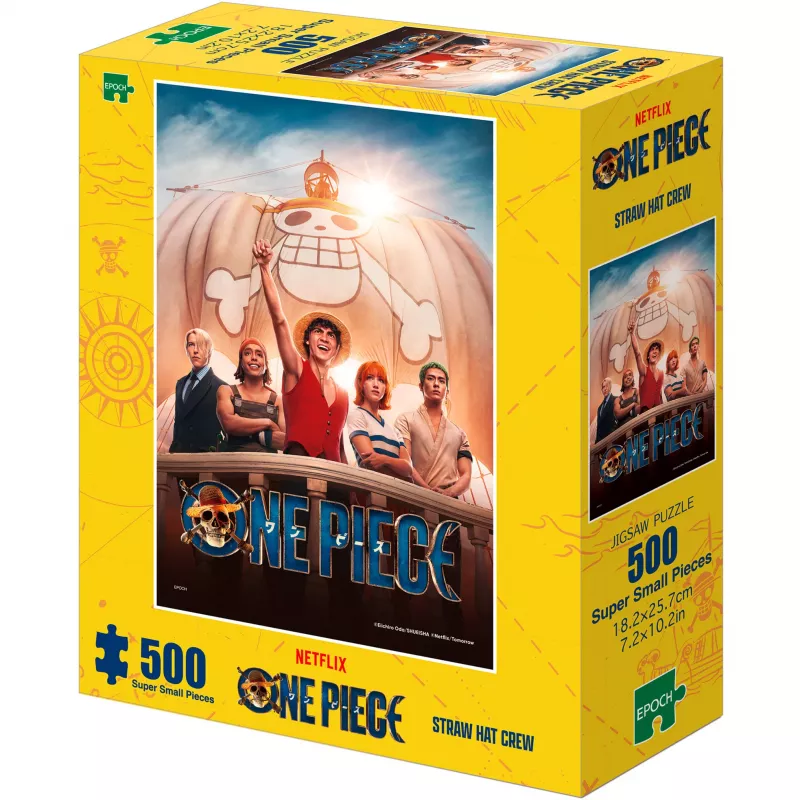 EPOCH Games One Piece Straw Hat Crew 500-dielne puzzle