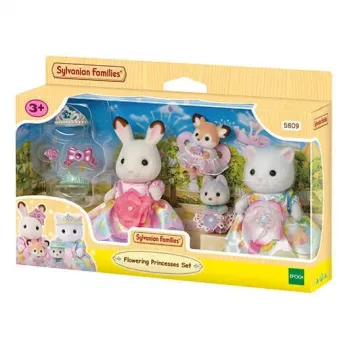 EPOCH Sylvanian Families sada figúrok kvetinových princezien