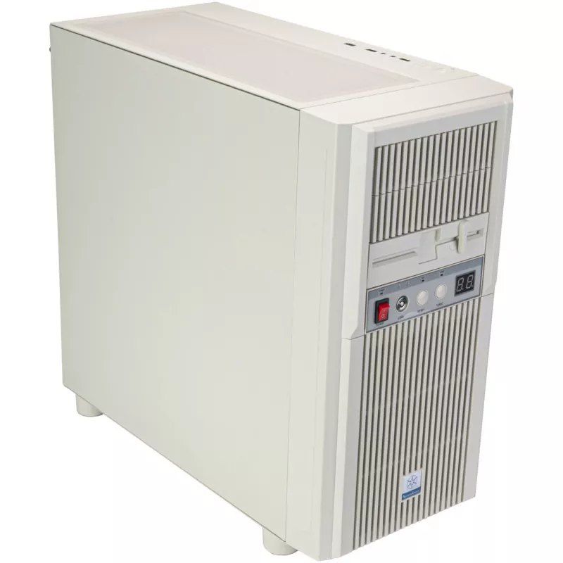 SilverStone Technology SST-FLP03W 120 mm ultra jemný magnetický filter ventilátora, biely