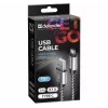 Defender USB-A na USB-C kábel 1,0 m 2,1 A biely