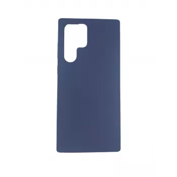 Evelatus Samsung Galaxy S22 Ultra Premium Soft Touch silikónové puzdro tmavomodré