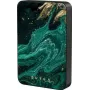 Burga magnetická 5000 mAh powerbanka Emerald Pool Gunmetal
