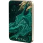 Burga magnetická 5000 mAh powerbanka Emerald Pool Gold