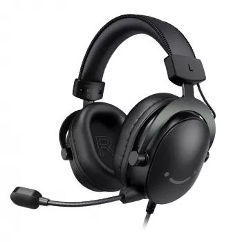 FIFINE H9 Virtual 7.1 štúdiové slúchadlá s mikrofónom, čierna