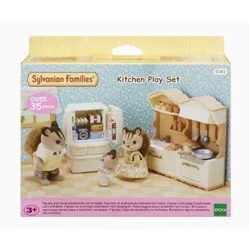 Sylvanian Families vidiecka kuchyňa s chladničkou - nábytková sada pre domček