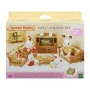 EPOCH Sylvanian Families vidiecka obývačka - nábytková hracia sada vidieckej obývačky