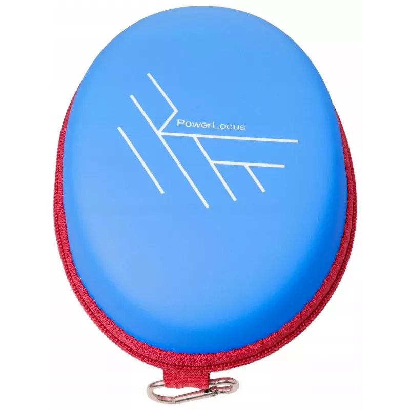 PowerLocus Bobo Kids bezdrôtové slúchadlá, LED, AUX, modrá/červená