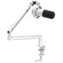 FIFINE T688W dynamický mikrofón s ramenom, USB/XLR, biely