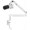 FIFINE T688W dynamický mikrofón s ramenom, USB/XLR, biely