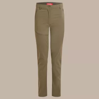 Craghoppers NosiLife Pro Trouser III dámske turistické nohavice – Wild Olive, veľkosť L