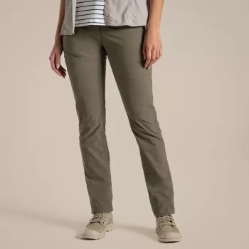 Craghoppers NosiLife Pro Trouser III dámske turistické nohavice – Wild Olive, veľkosť L