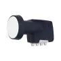Inverto Quad Premium univerzálny LNB konvertor – 4 výstupy, 0,2 dB šumové číslo, 40 mm feedhorn, čierna