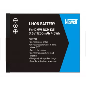 Newell náhradná batéria pre Panasonic DMW-BCM13E (Li-ion, 3,6V, 1250mAh, 4,5Wh)