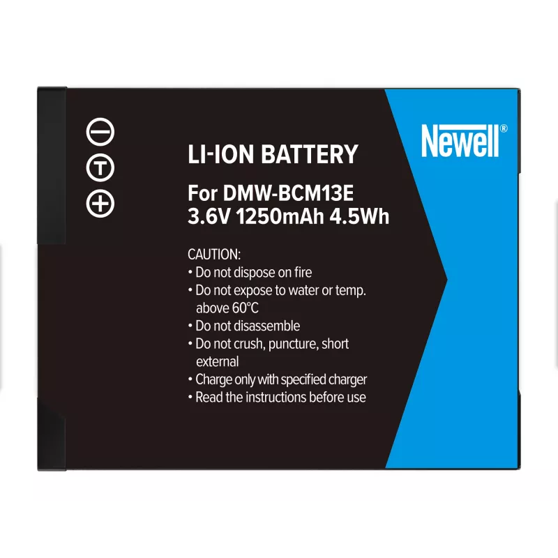 Newell náhradná batéria pre Panasonic DMW-BCM13E (Li-ion, 3,6V, 1250mAh, 4,5Wh)