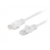 Lanberg PCU5-20CC-0100-W 10 ks balenie Cat.5e UTP patch kábel, 1m, biely, Fluke Passed