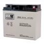 MPL POWER ELEKTRO MPL MW POWER MWS 18-12 UPS batéria olovená VRLA AGM bezúdržbová 12 V 18 Ah čierna, sivá