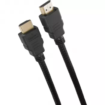 One For All Premium High Speed HDMI kábel s Ethernetom 1,5 m - certifikovaný pre 4K 60Hz HDR, 18Gbps, pozlátený, čierny