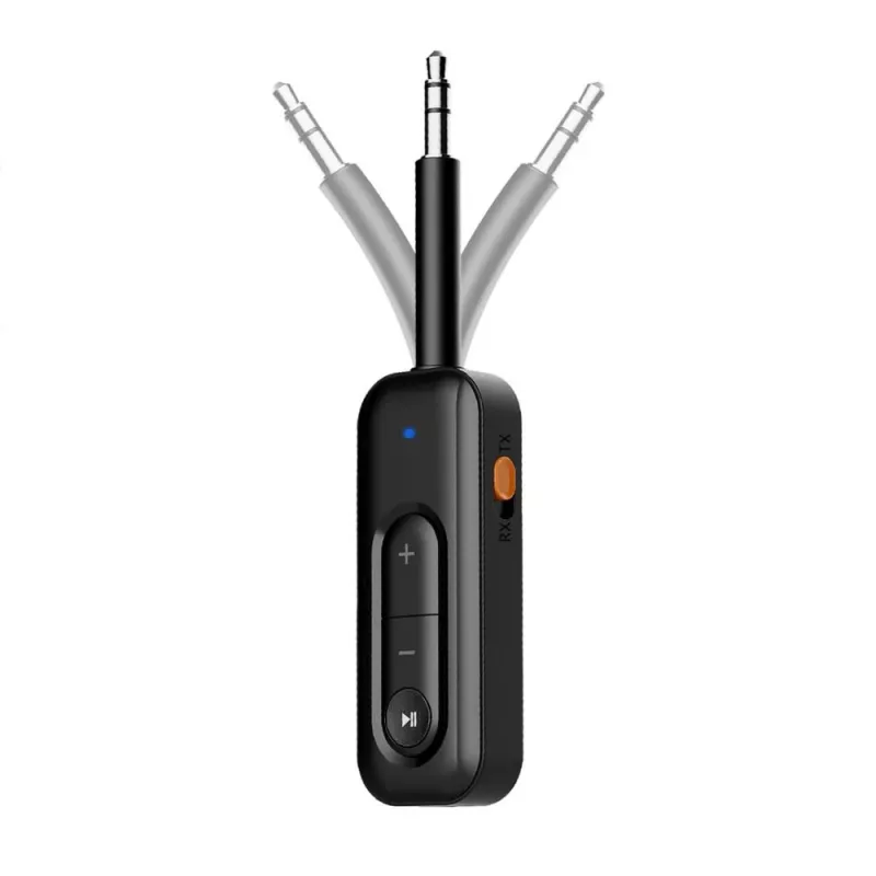 TECH-PROTECT ULTRABOOST AU03 Bluetooth 6.0 audio adaptér AUX prijímač čierny