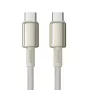 Baseus Tungsten Gold USB-C na USB-C kábel 100W 1m zlatý