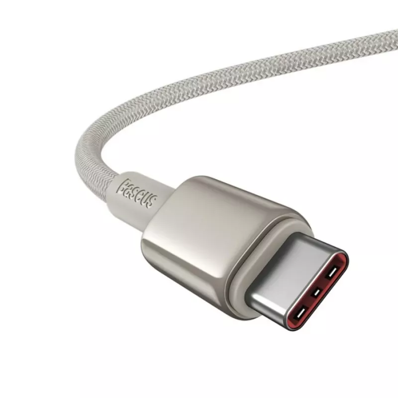 Baseus Tungsten Gold USB-C na USB-C kábel 100W 1m zlatý