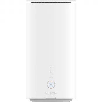 Strong BE3600 5G router - Wi-Fi 6E AXE3600 tri-band, 2.5G WAN/LAN, Nano-SIM, čierna