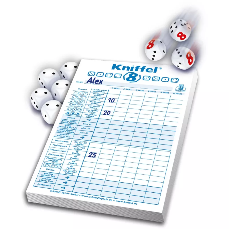 Schmidt Spiele Kniffel 8 kocková hra